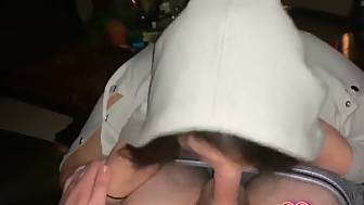 public big prick blowing