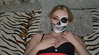 halloween porn teenager girlfriend