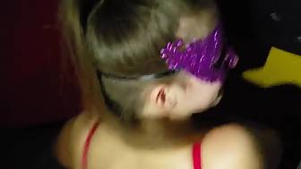 young girlfriend fuck public