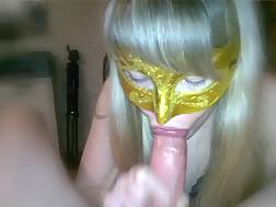 15 min - Blowjob gag creampie