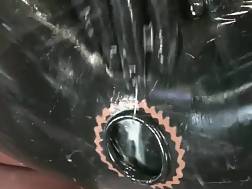 7 min - Couple black mask gloves