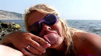 suck nudist beach