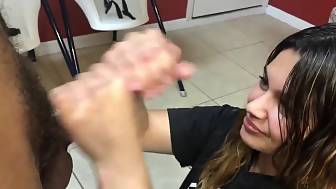 sucks big black cock