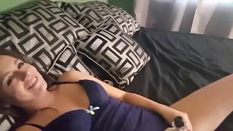 wife caught playing herself