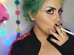 3 min - Mistress smoking