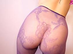 3 min - Big butt twerking pantyhose