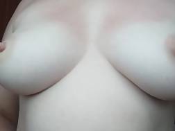 6 min - Blonde plays boobs nipples