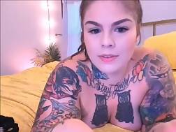 7 min - Tattoo hairy twat curvy