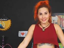 8 min - Huge melons redhaired caught