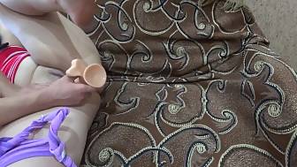 penetrated huge dildo