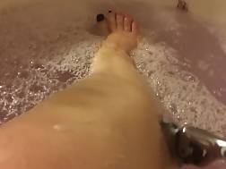 4 min - Pale legs shaving long
