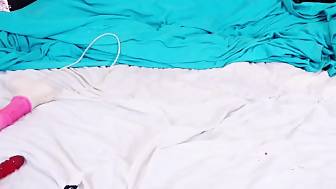 young sexual lady enjoying