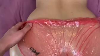 oiled penetrated bikini