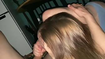 stepsister secretly sucked prick