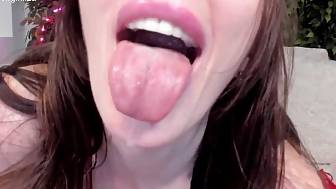sexual milf licks dick
