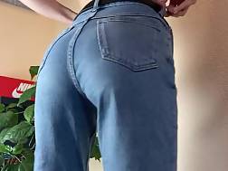 11 min - Jeans twerking backside