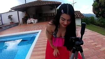 latina con un culo