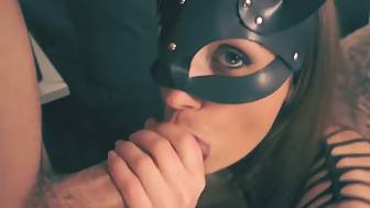 eye contact blow job