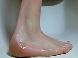 3 min - Foot feet shower massage