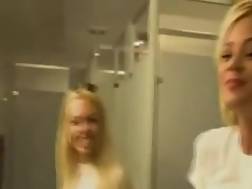 3 min - Two college blond teens