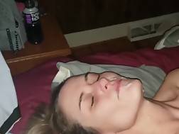 8 min - Hotwife stretched sperm fat