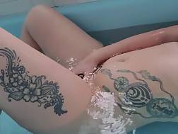 3 min - Tattooed wanks bath goddess