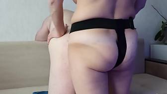 pegging rectal training spanking
