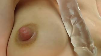 small knockers dildo play