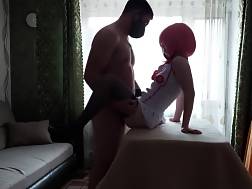 14 min - Nurse shows hooters bangs