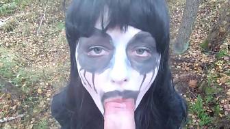 happy halloween slut caught