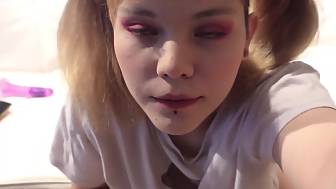 lighthaired takes care sloppy