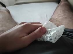 4 min - Jizz white socks