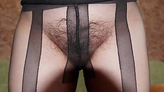 pregnant milf skinny legs