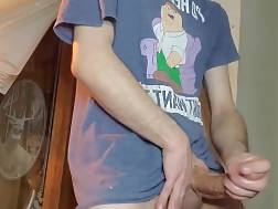 8 min - Huge white pecker jizz