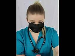 13 min - Masked nurse cum