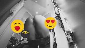 spy spying blonde creamy