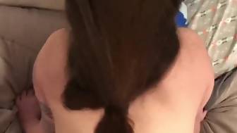 slutty boobed teen spanked