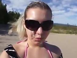 6 min - Bj cum beach wife