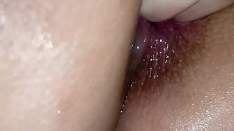 vagina ass fingered juices