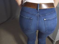 6 min - Teen butt jeans tease