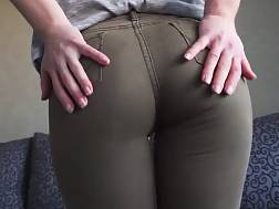 6 min - Denim showing butt