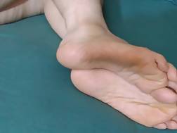 3 min - Hairy feet pawg foot