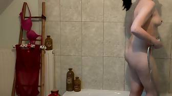 jerks shower bathroom fingering