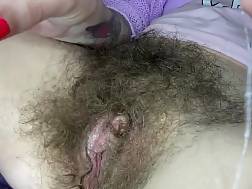 11 min - Wet play closeup hairy