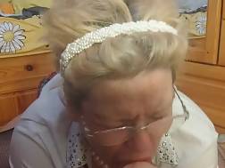 6 min - Bbw blond mature big