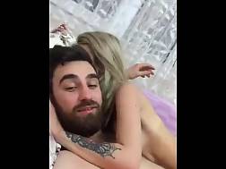 turkish couple cuddling naked after sex