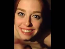 9 min - Huge pecker cumming redhead