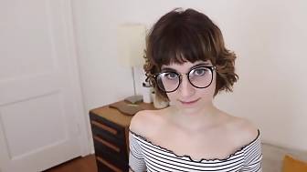 horny teenager unshaved pussy
