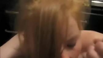 black hubby bangs white