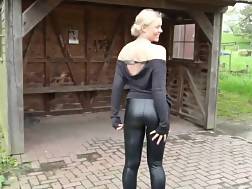 German Outdoor Porno